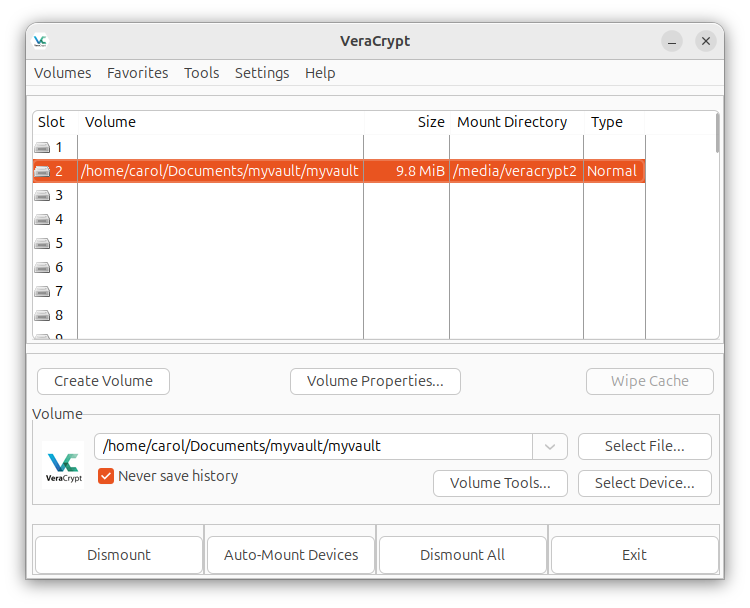 022 4 1 veracrypt mount