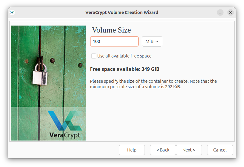 022 4 1 veracrypt volumesize